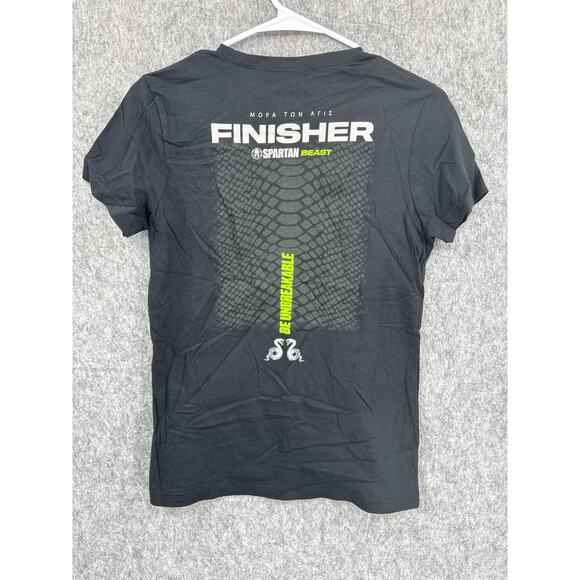Craft Spartan Race Beast Finisher 2024 Women Black Running Tee Shirt Small NEW - Picture 2 of 3